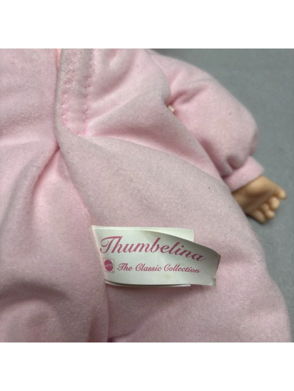 Thumbelina Doll Thumb Sucking Doll Original Clothes, 1997 Mattel Classic
